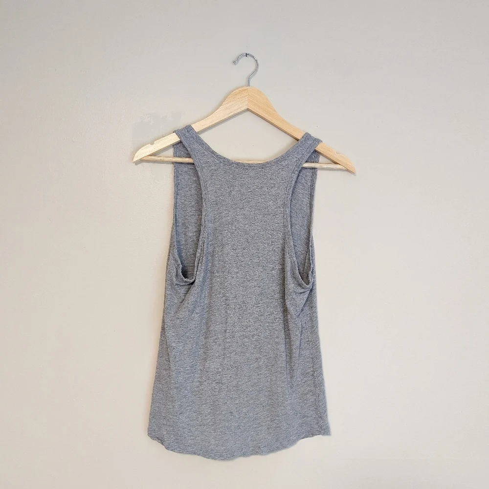 Banana Republic Heathered Grey Tank - Picture 2 of 3